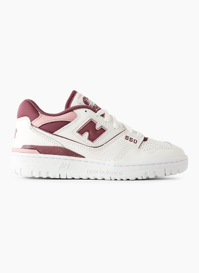 New Balance Womens 550 (White/Pink) 8.5