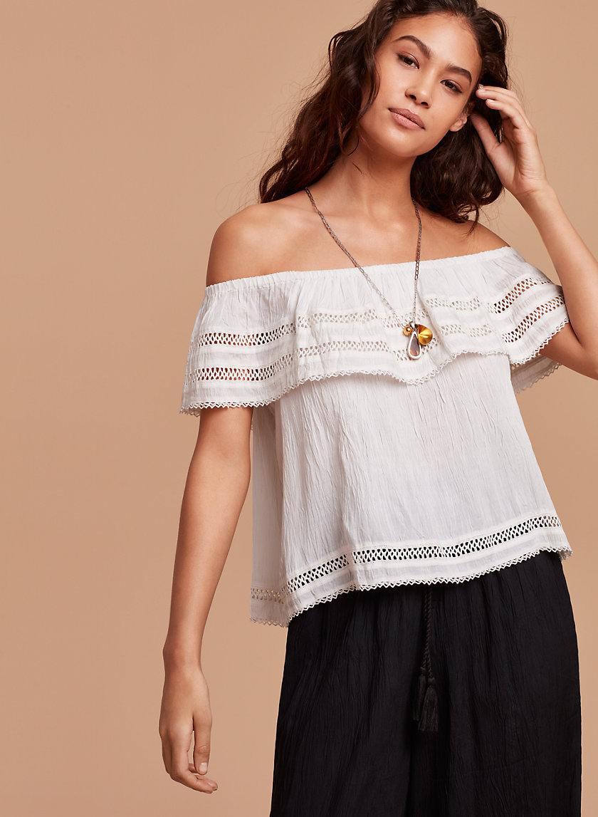 Wilfred HOLLANDE BLOUSE | Aritzia