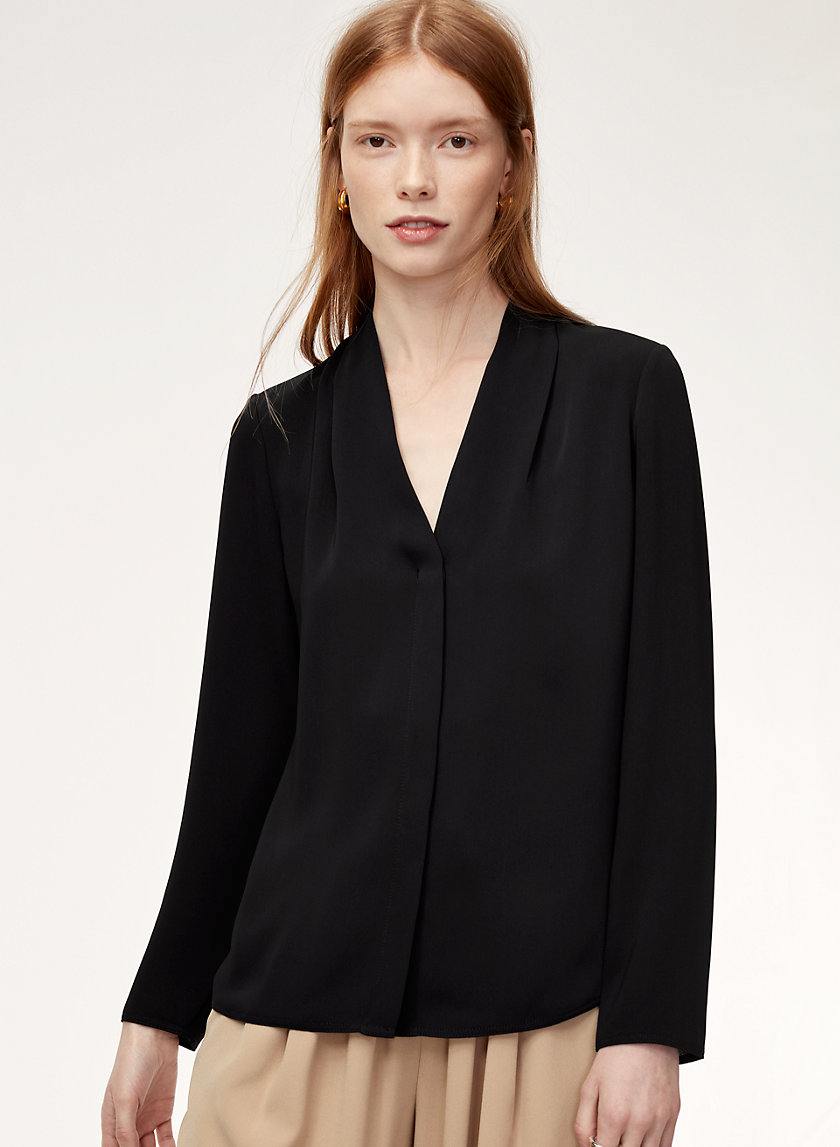 Babaton AKIRA BLOUSE | Aritzia CA