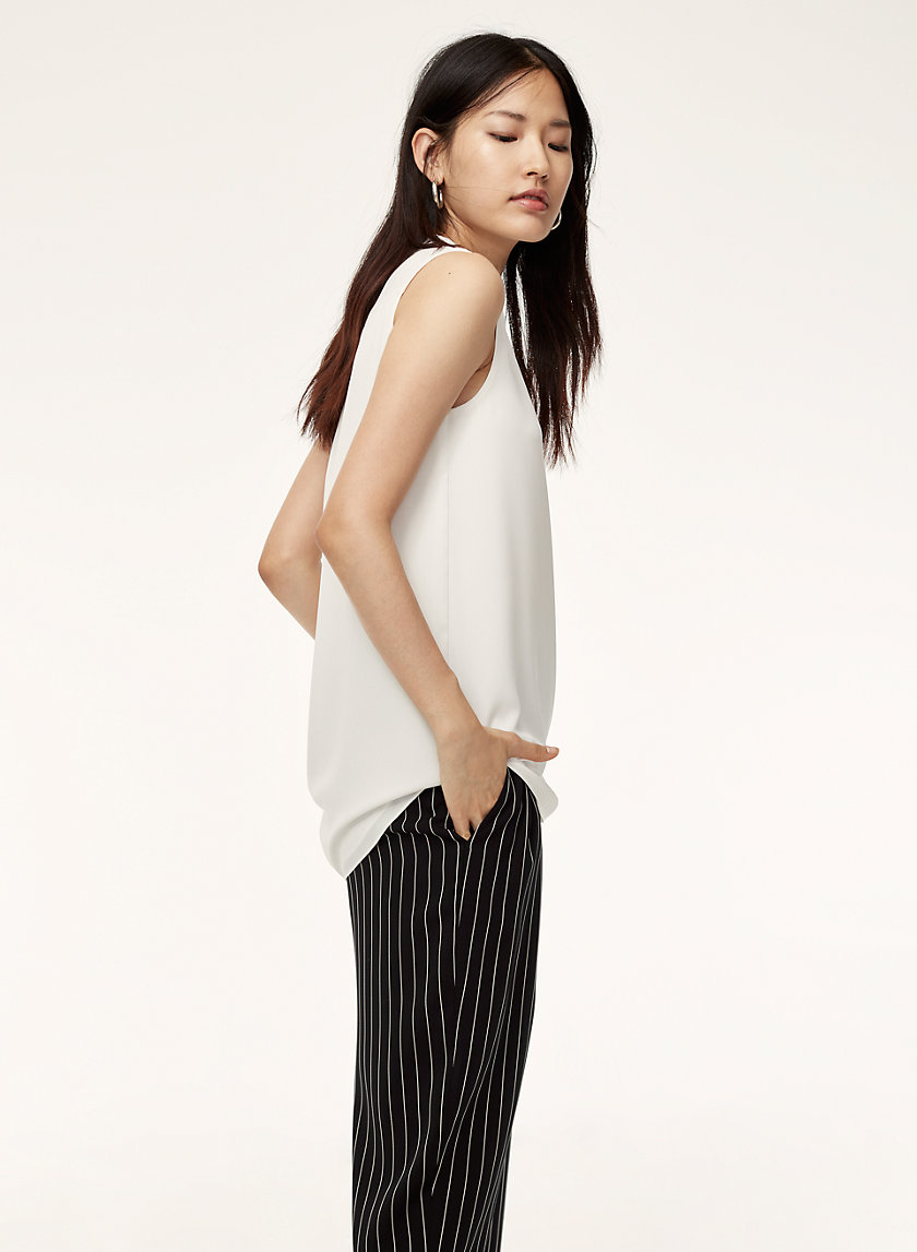 WOLFGANG BLOUSE - Sleeveless, silky blouse WOLFGANG BLOUSE - Sleeveless, silky blouse