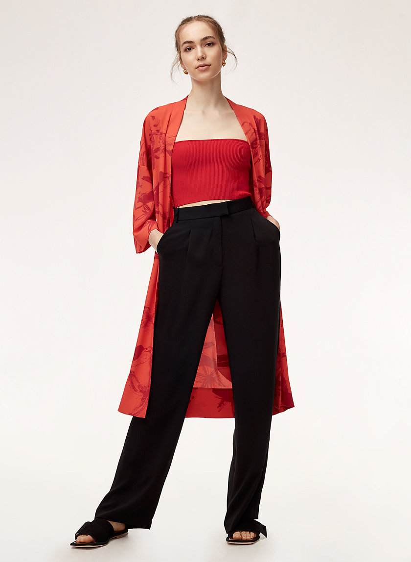 ESSAMBA TUBE TOP - Cropped, knit tube top ESSAMBA TUBE TOP - Cropped, knit tube top