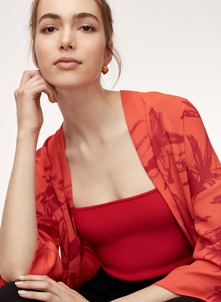 ESSAMBA TUBE TOP - Cropped, knit tube top ESSAMBA TUBE TOP - Cropped, knit tube top