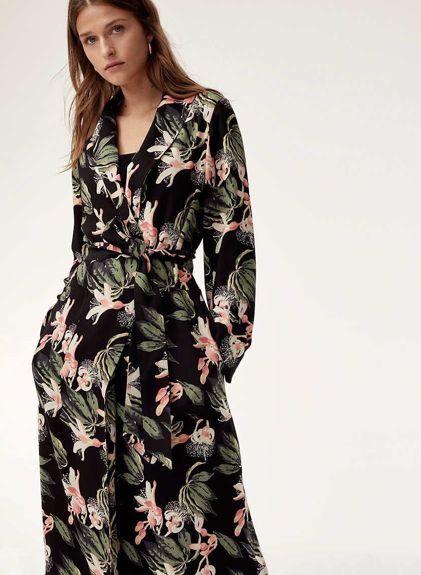 KAHLO JACKET - Long, printed, robe jacket KAHLO JACKET - Long, printed, robe jacket