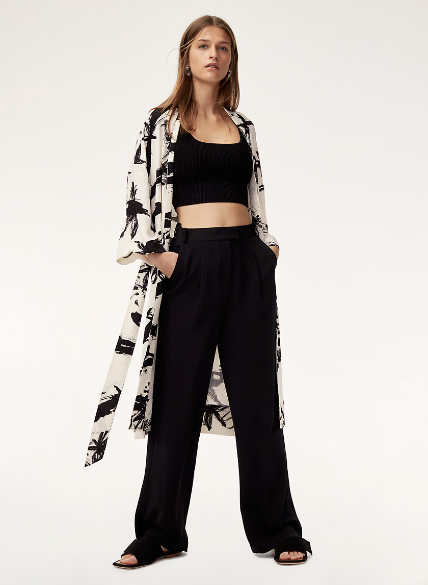 JOVANO ROBE - Light-weight, matte satin kimono JOVANO ROBE - Light-weight, matte satin kimono