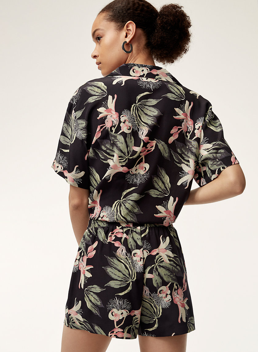 ALESSANDRO SHORT - Printed silk shorts ALESSANDRO SHORT - Printed silk shorts