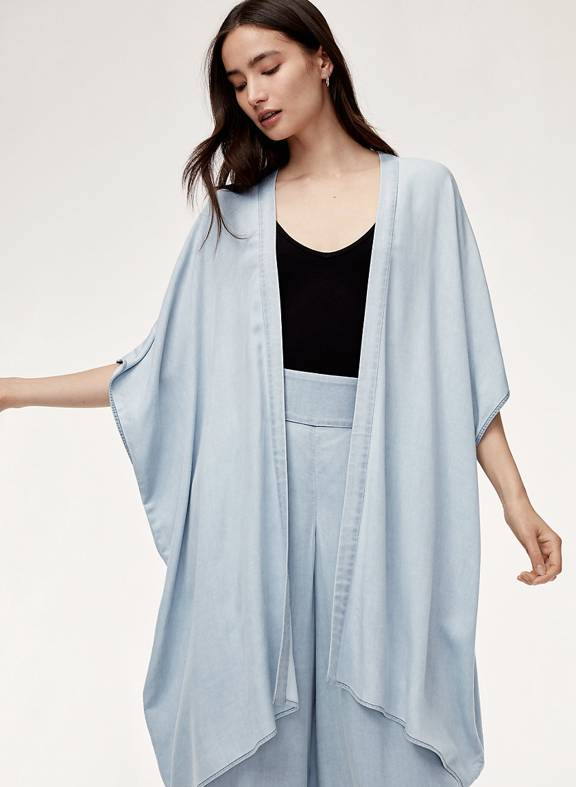 AITKEN BLOUSE - Lightweight twill kimono AITKEN BLOUSE - Lightweight twill kimono