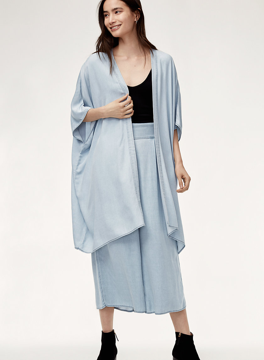 AITKEN BLOUSE - Lightweight twill kimono AITKEN BLOUSE - Lightweight twill kimono