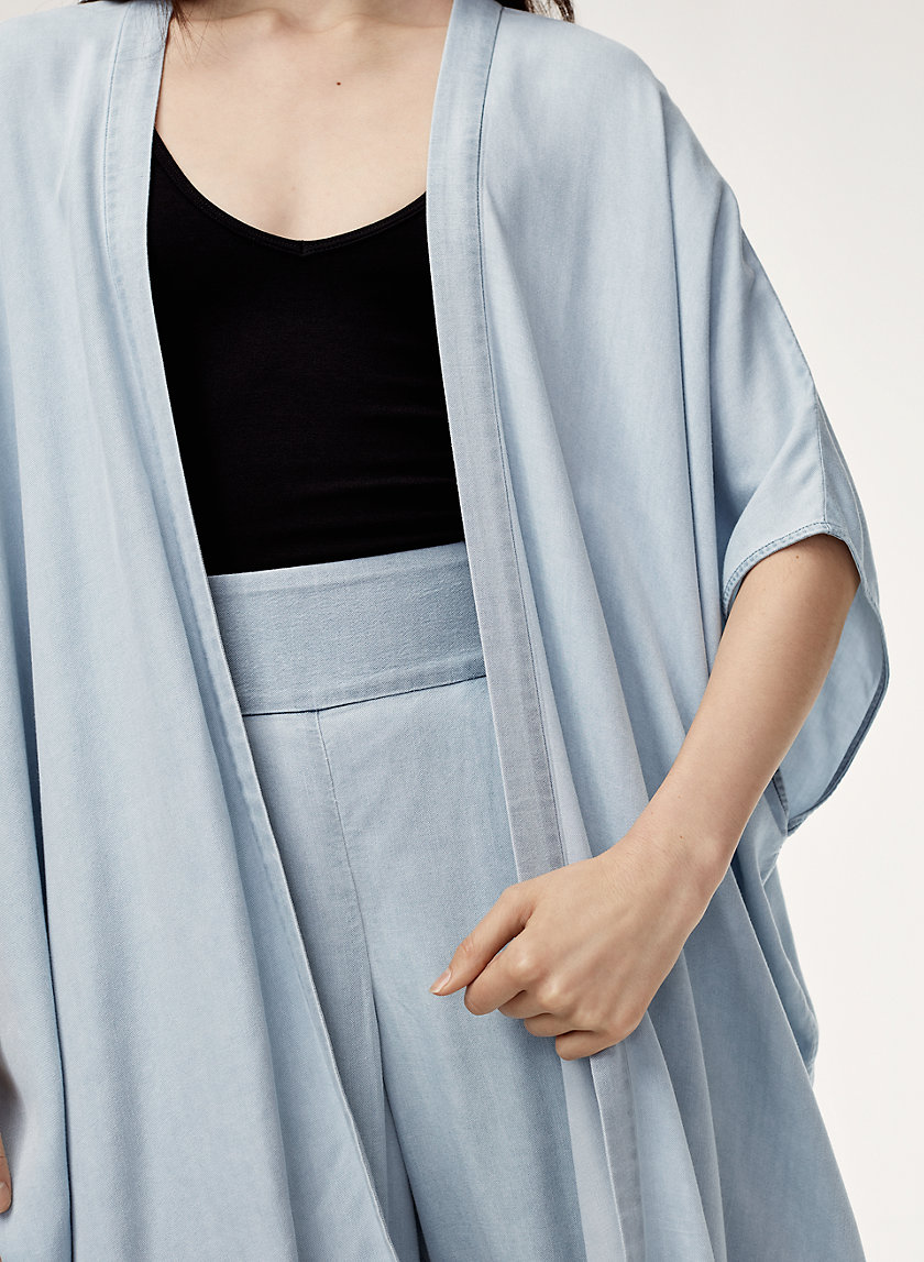 AITKEN BLOUSE - Lightweight twill kimono AITKEN BLOUSE - Lightweight twill kimono