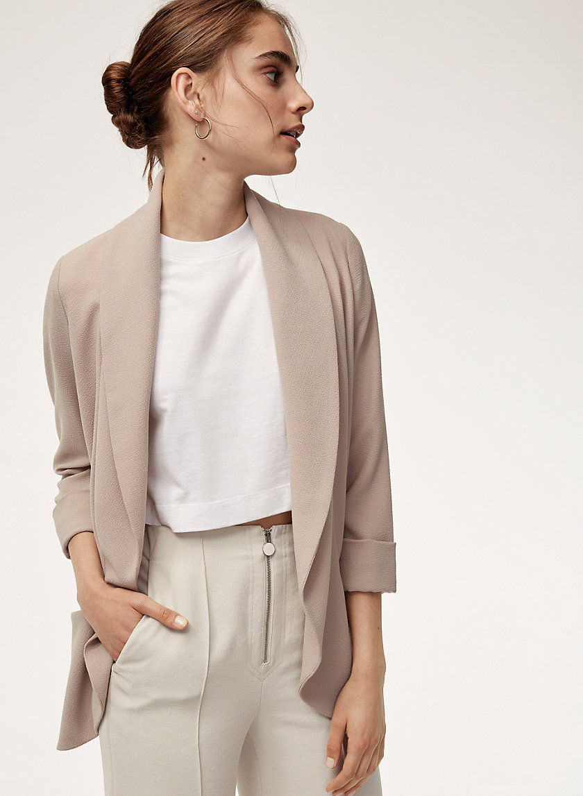 CHEVALIER JACKET - Lightweight, open-front blazer CHEVALIER JACKET - Lightweight, open-front blazer