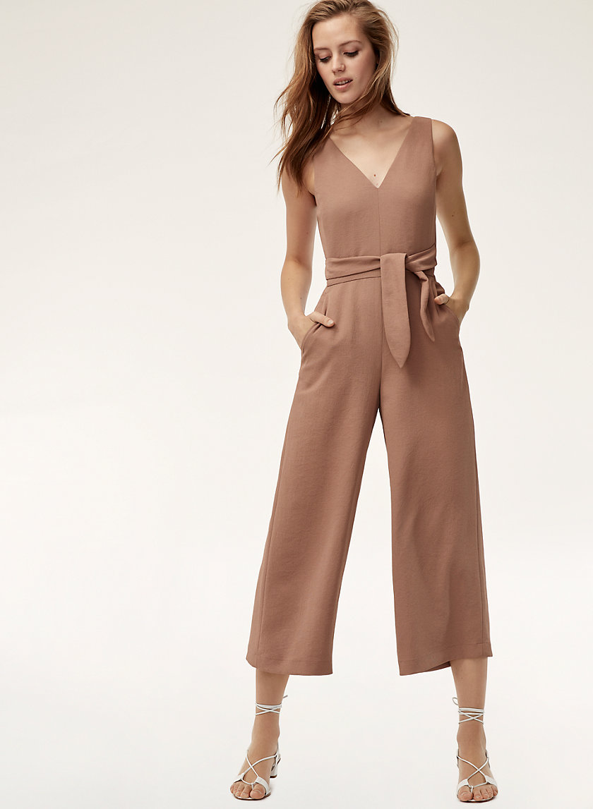 aritzia wilfred ecoulement jumpsuit