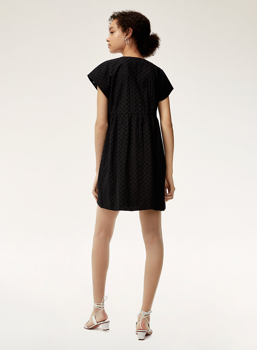 aritzia eyelet dress