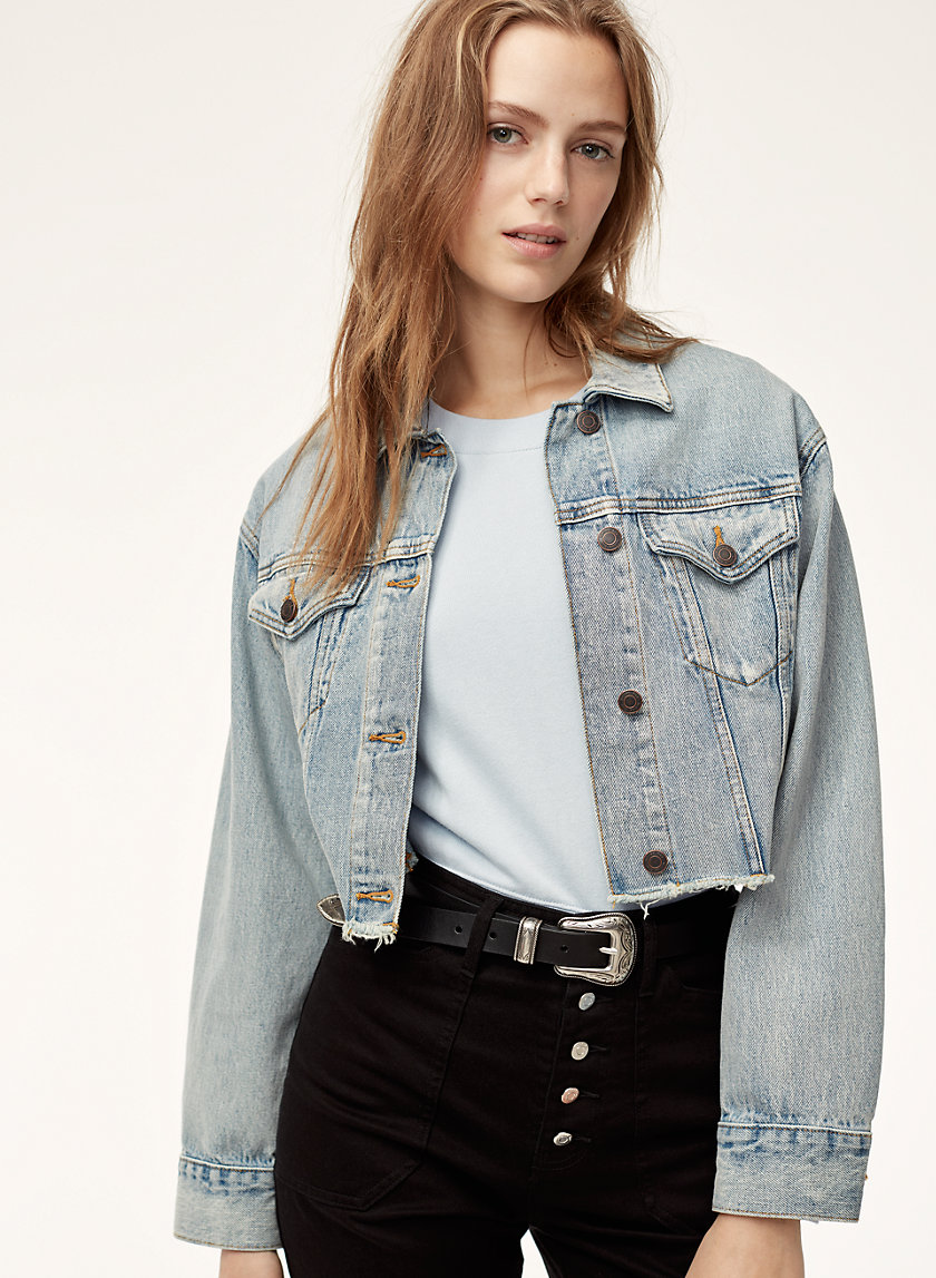 Wilfred Free SANDALIS DENIM JACKET | Aritzia Wilfred Free SANDALIS DENIM JACKET | Aritzia