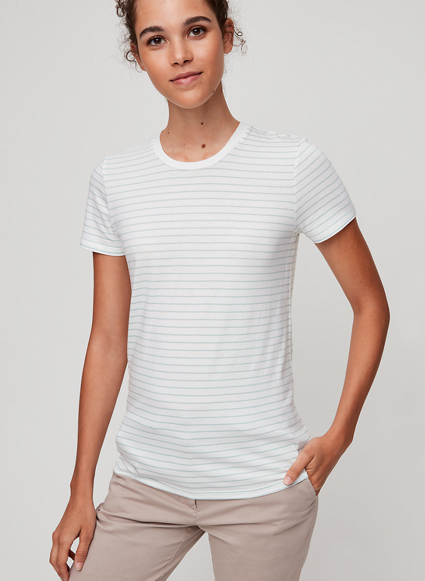 LAGARDE T-SHIRT - Striped, crewneck T-shirt LAGARDE T-SHIRT - Striped, crewneck T-shirt