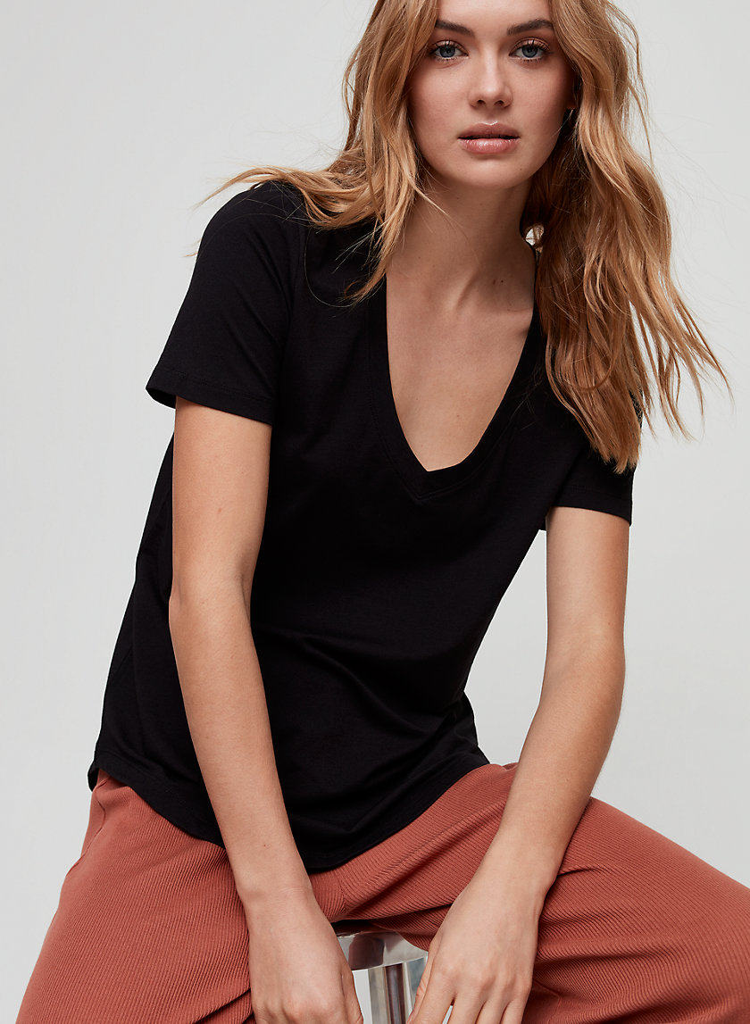 The Group by Babaton FOUNDATION V-NECK | Aritzia The Group by Babaton FOUNDATION V-NECK | Aritzia