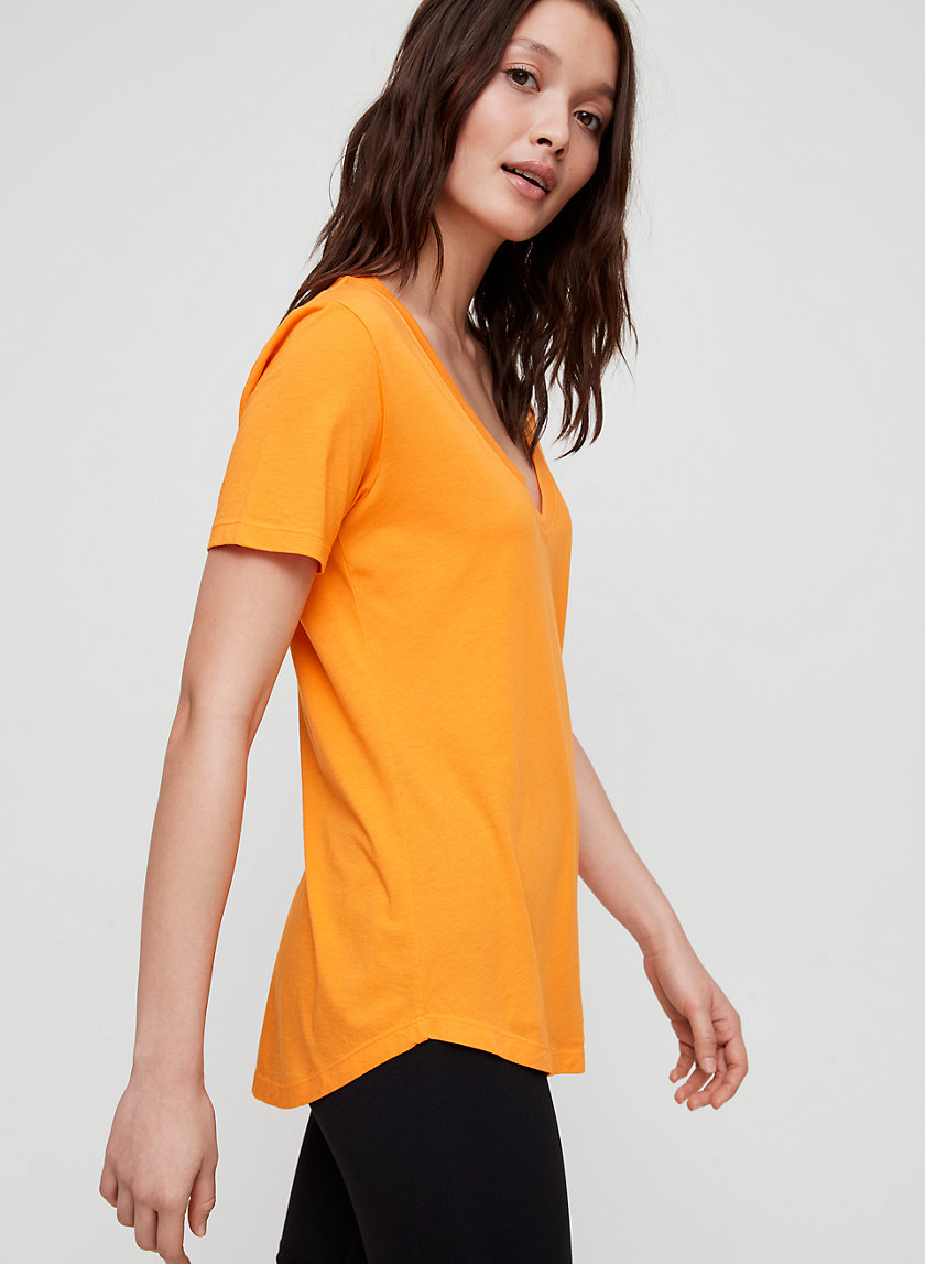 FOUNDATION V-NECK - Cotton-blend, V-neck t-shirt FOUNDATION V-NECK - Cotton-blend, V-neck t-shirt