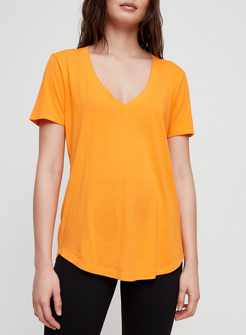 FOUNDATION V-NECK - Cotton-blend, V-neck t-shirt FOUNDATION V-NECK - Cotton-blend, V-neck t-shirt