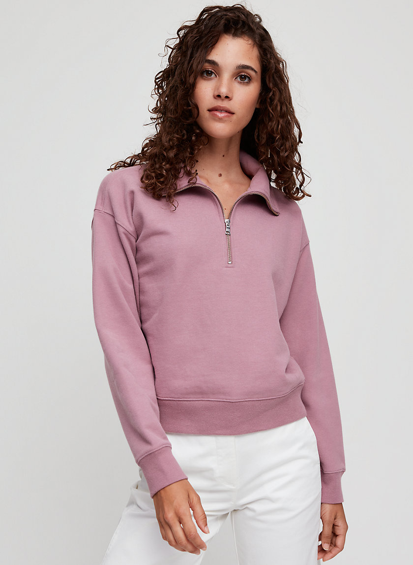 LORA SWEATSHIRT - Quarter-zip sweatshirt LORA SWEATSHIRT - Quarter-zip sweatshirt