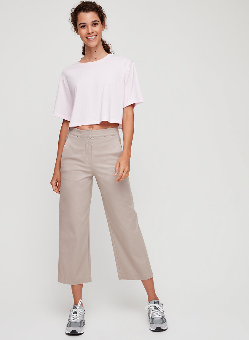 WALSH PANT - Cropped, wide-leg pant WALSH PANT - Cropped, wide-leg pant