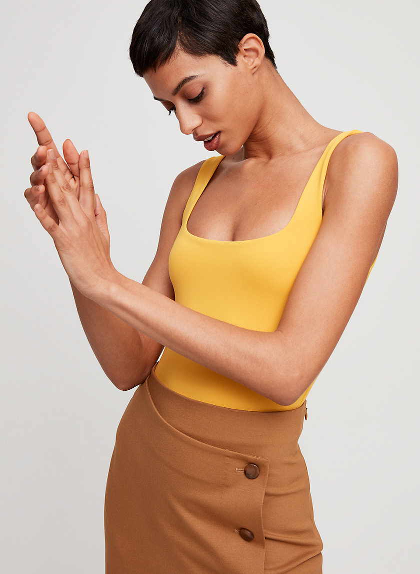 IRWIN BODYSUIT - Square neck, thong bodysuit IRWIN BODYSUIT - Square neck, thong bodysuit