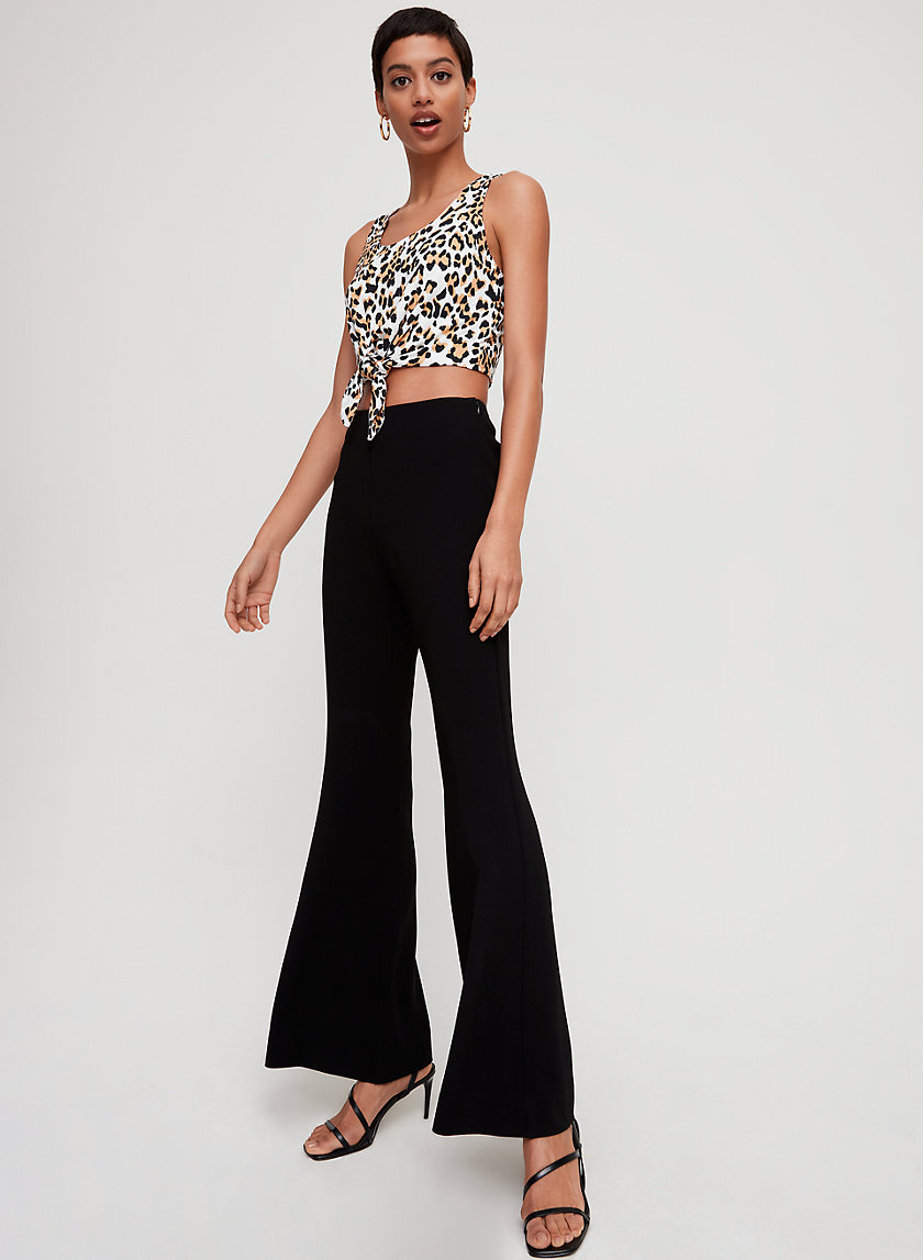 JERONIMO TANK - Cropped, leopard-print tank top JERONIMO TANK - Cropped, leopard-print tank top