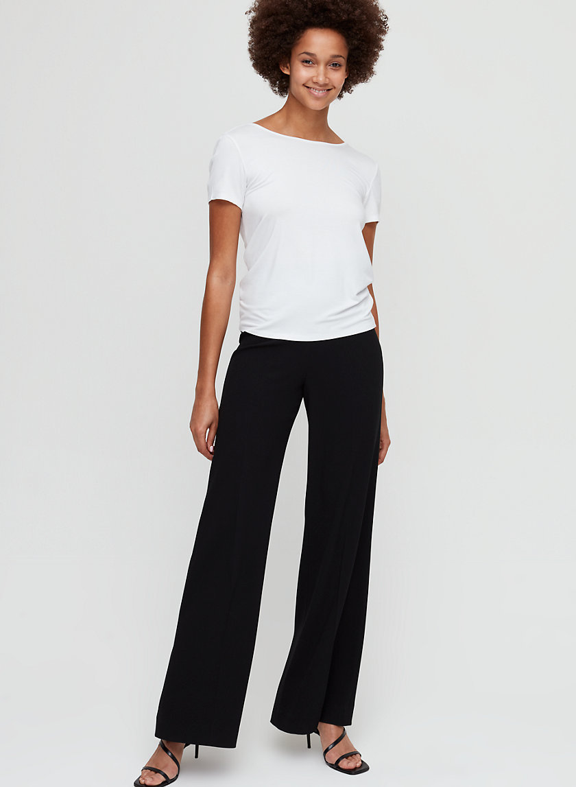 AMALIA T-SHIRT - Tie-back t-shirt AMALIA T-SHIRT - Tie-back t-shirt