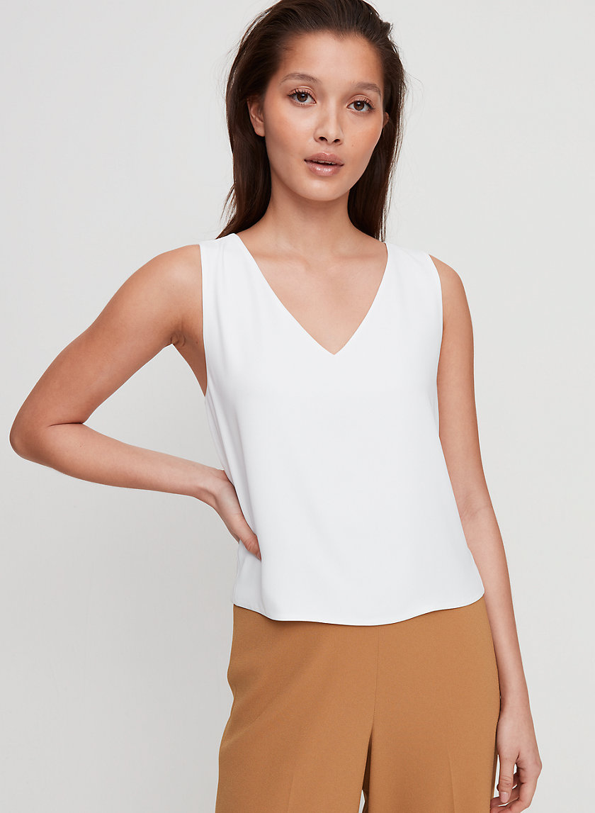 MURPHY BLOUSE - Cropped, sleeveless top MURPHY BLOUSE - Cropped, sleeveless top
