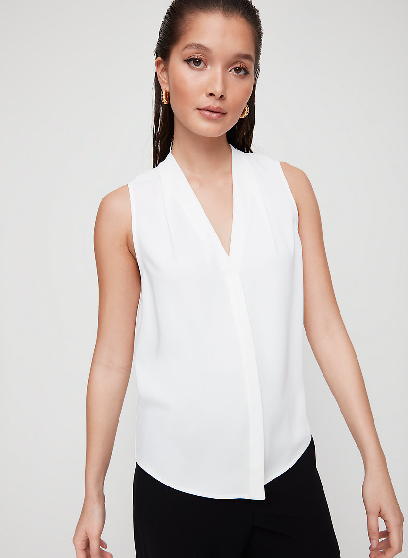 Babaton AKIRA BLOUSE SLVLS | Aritzia Babaton AKIRA BLOUSE SLVLS | Aritzia