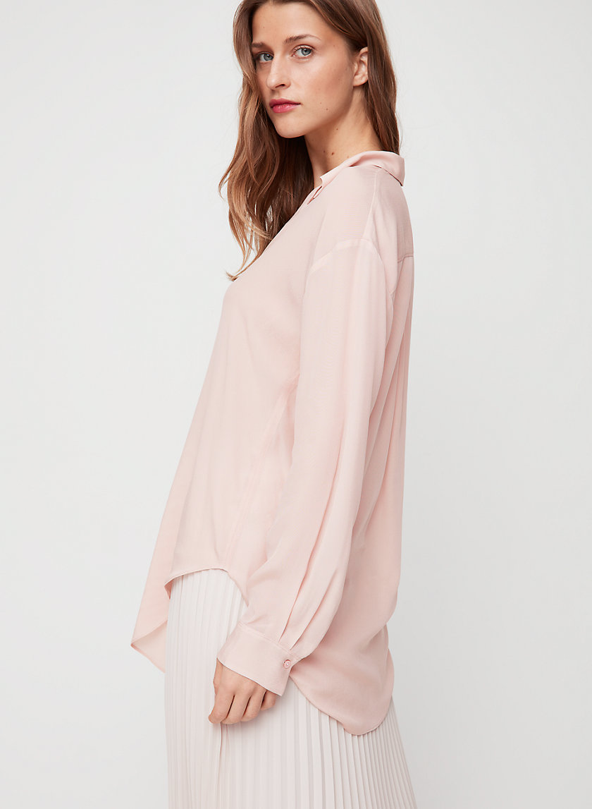 SERGE SHIRT - Relaxed, tie-front blouse SERGE SHIRT - Relaxed, tie-front blouse