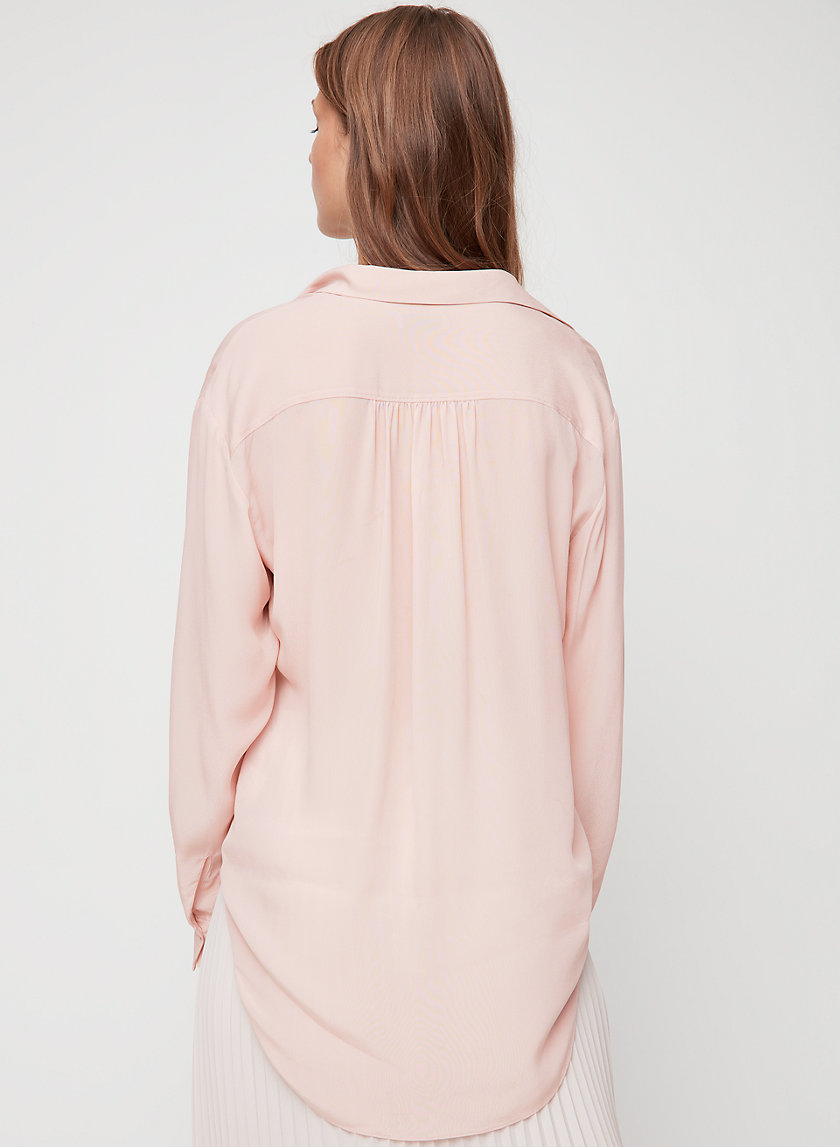 SERGE SHIRT - Relaxed, tie-front blouse SERGE SHIRT - Relaxed, tie-front blouse