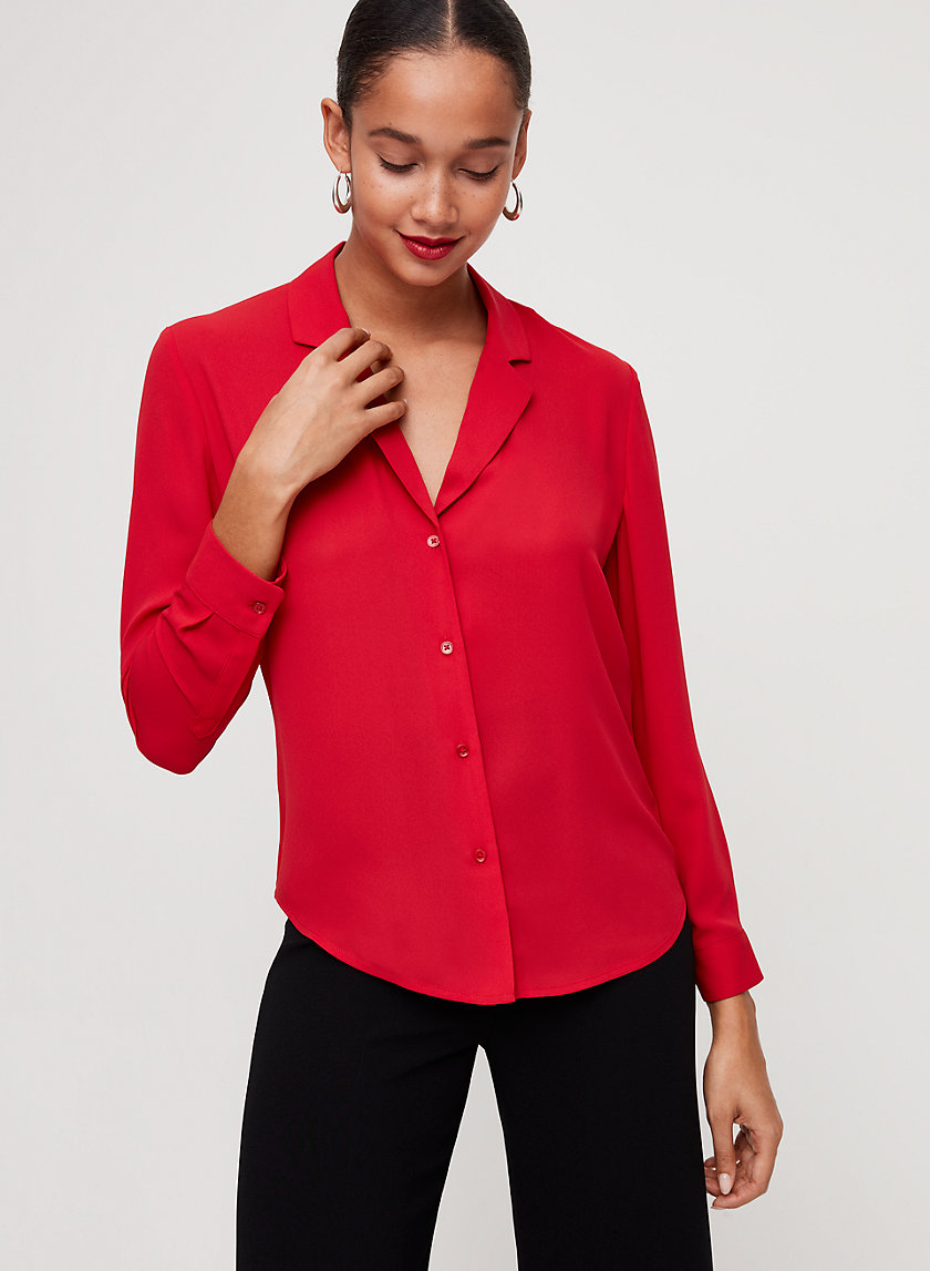 Babaton FARRELL BLOUSE | Aritzia Babaton FARRELL BLOUSE | Aritzia