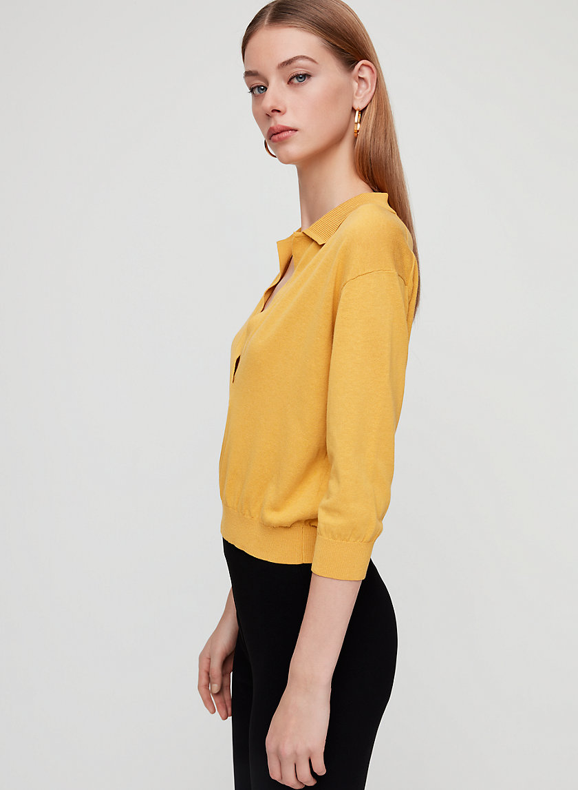 KENNY SWEATER - Knit polo sweater KENNY SWEATER - Knit polo sweater