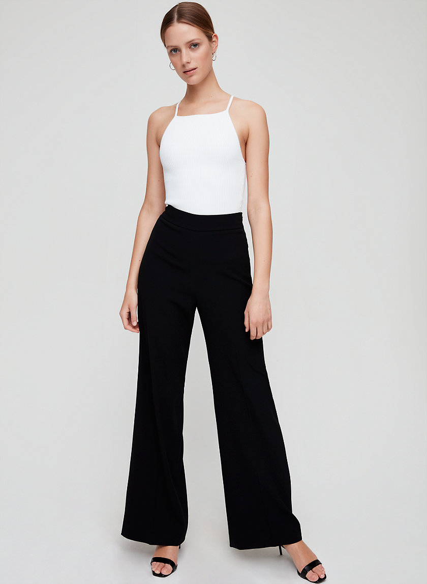 MAGNUS TOP - Cropped, ribbed halter top MAGNUS TOP - Cropped, ribbed halter top