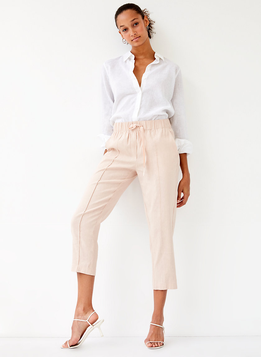 ERROL PANT - Linen-blend, drawstring pant ERROL PANT - Linen-blend, drawstring pant