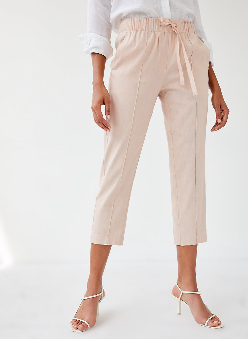ERROL PANT - Linen-blend, drawstring pant ERROL PANT - Linen-blend, drawstring pant