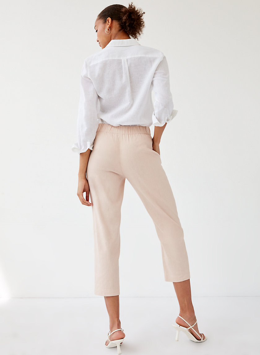 ERROL PANT - Linen-blend, drawstring pant ERROL PANT - Linen-blend, drawstring pant