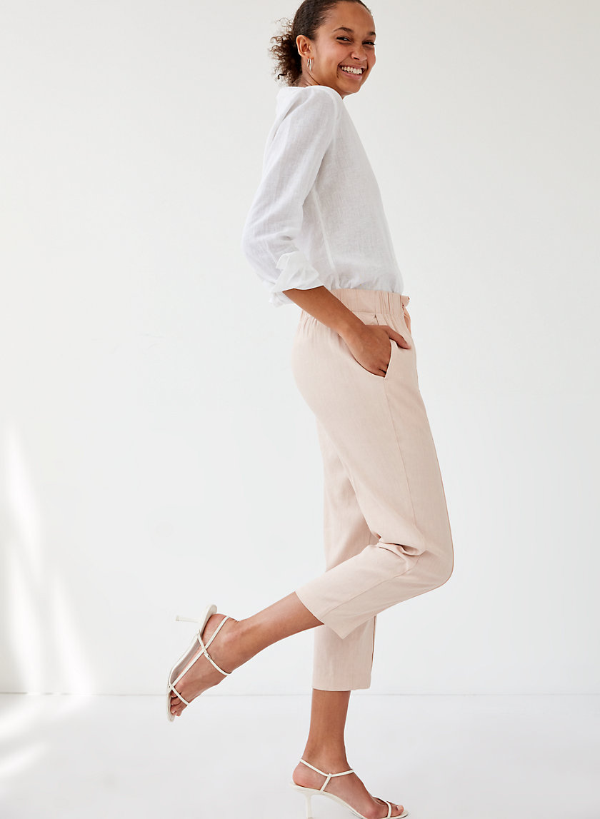 ERROL PANT - Linen-blend, drawstring pant ERROL PANT - Linen-blend, drawstring pant