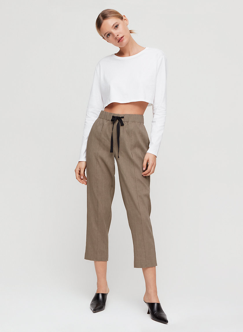 ERROL PANT - Linen-blend, drawstring pant ERROL PANT - Linen-blend, drawstring pant