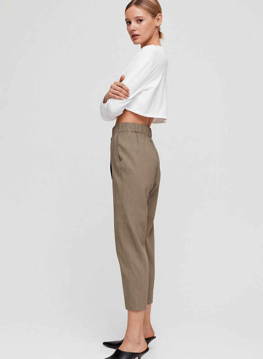 ERROL PANT - Linen-blend, drawstring pant ERROL PANT - Linen-blend, drawstring pant