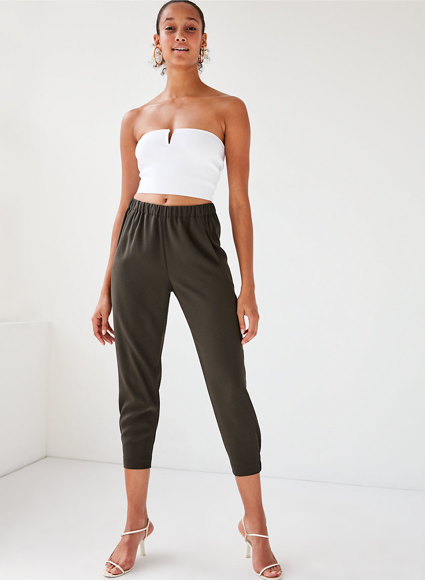DEXTER PANT TERADO - Cropped, crepe dress pant DEXTER PANT TERADO - Cropped, crepe dress pant