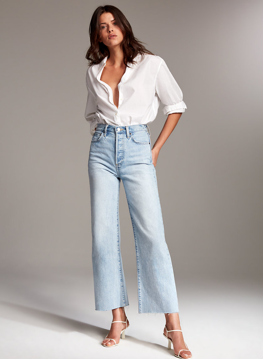 Denim Forum The Farrah Wide Leg