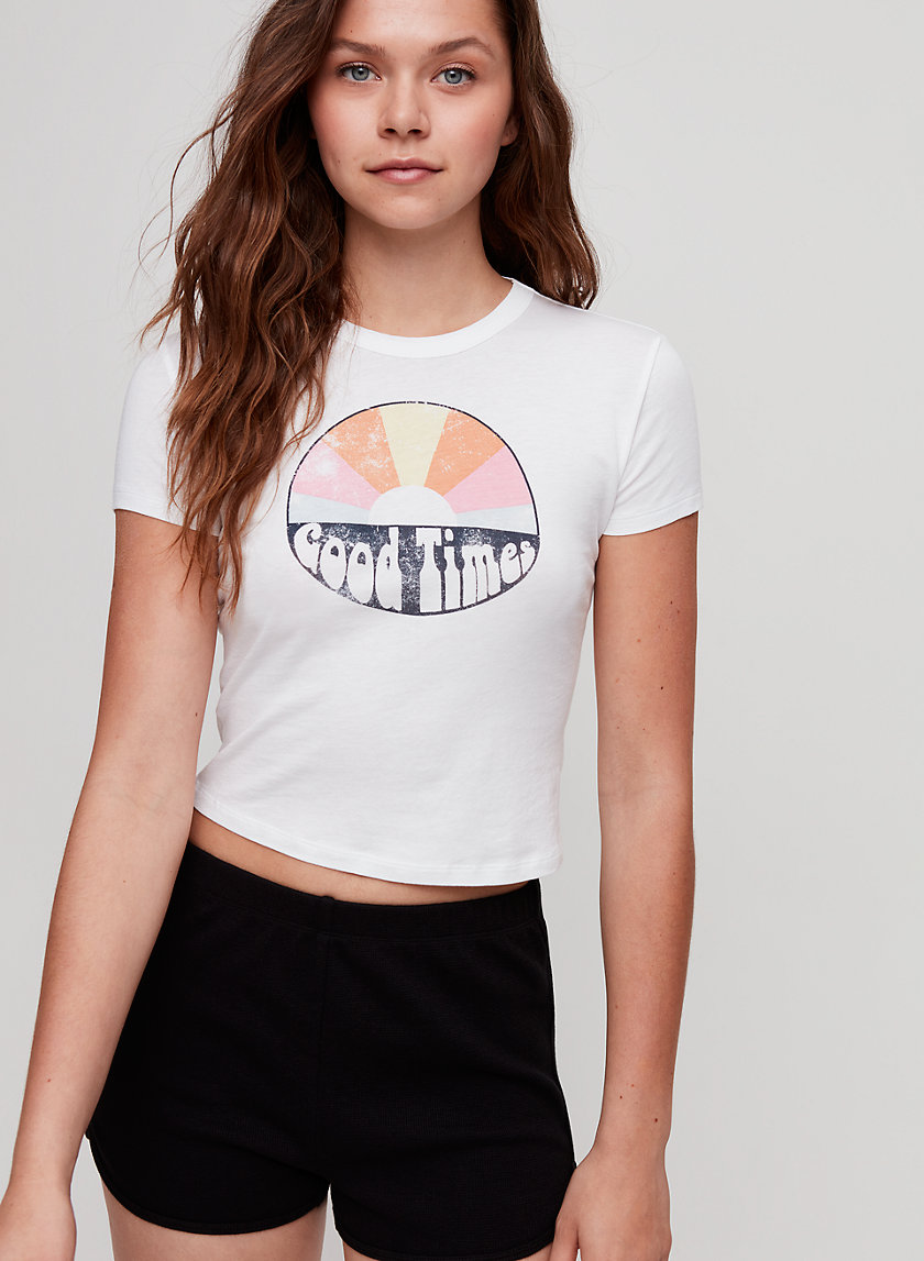 EVERDEEN T-SHIRT - Cropped, 90s t-shirt EVERDEEN T-SHIRT - Cropped, 90s t-shirt