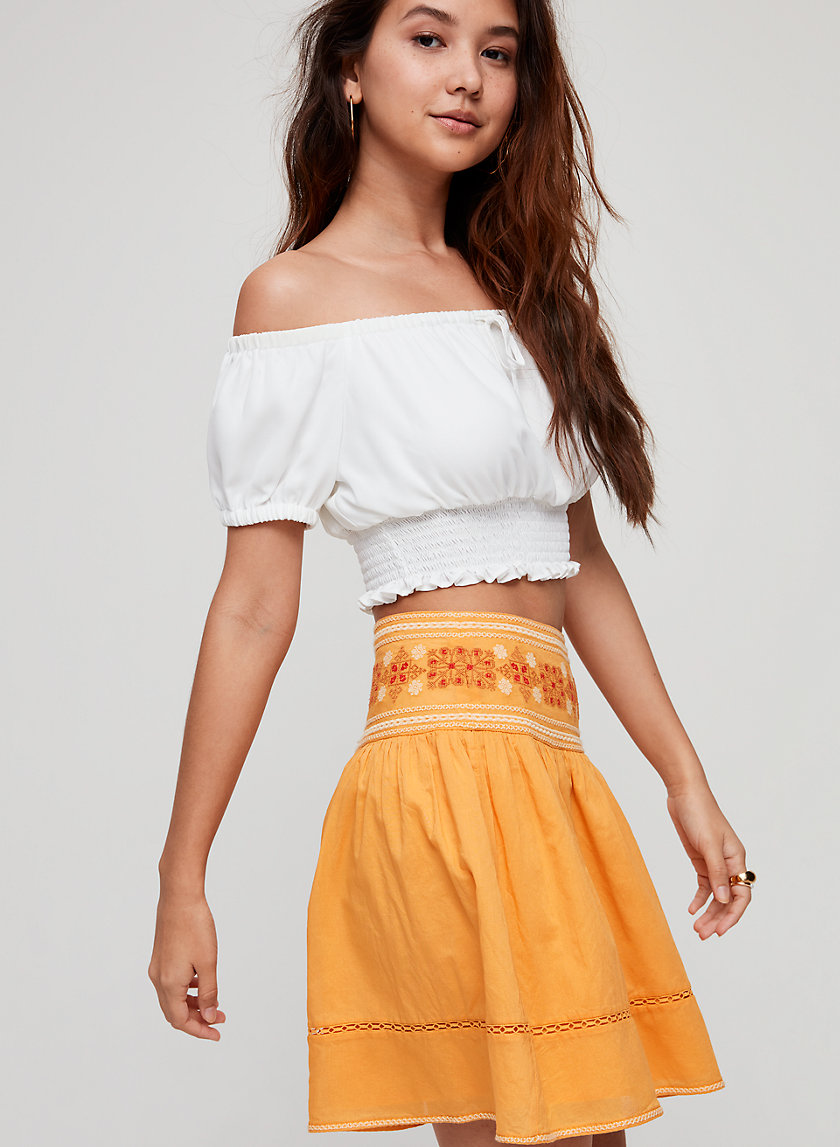 aritzia sunday best skirt