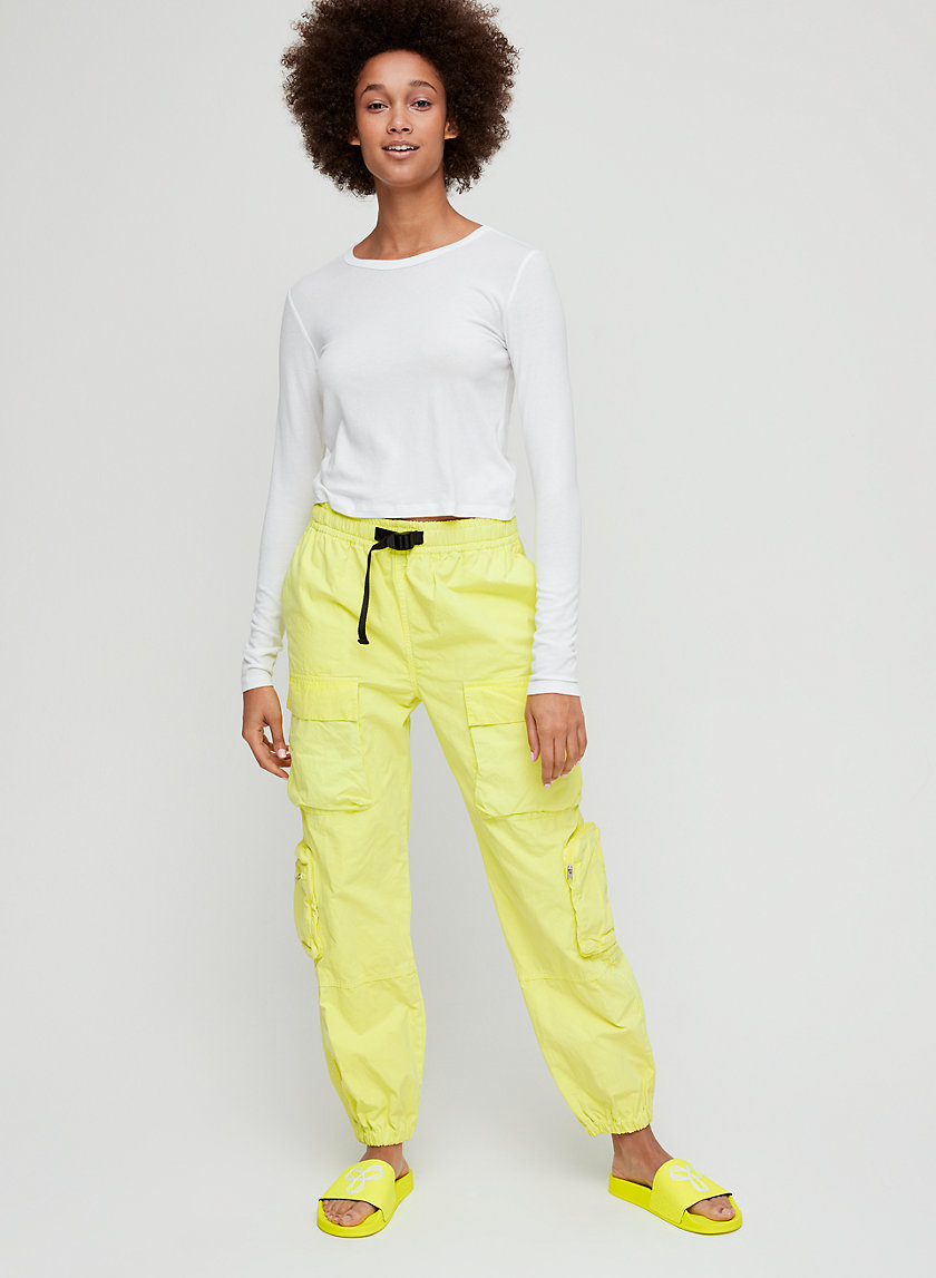 HARBOUR T-SHIRT - Cropped, long-sleeve t-shirt HARBOUR T-SHIRT - Cropped, long-sleeve t-shirt