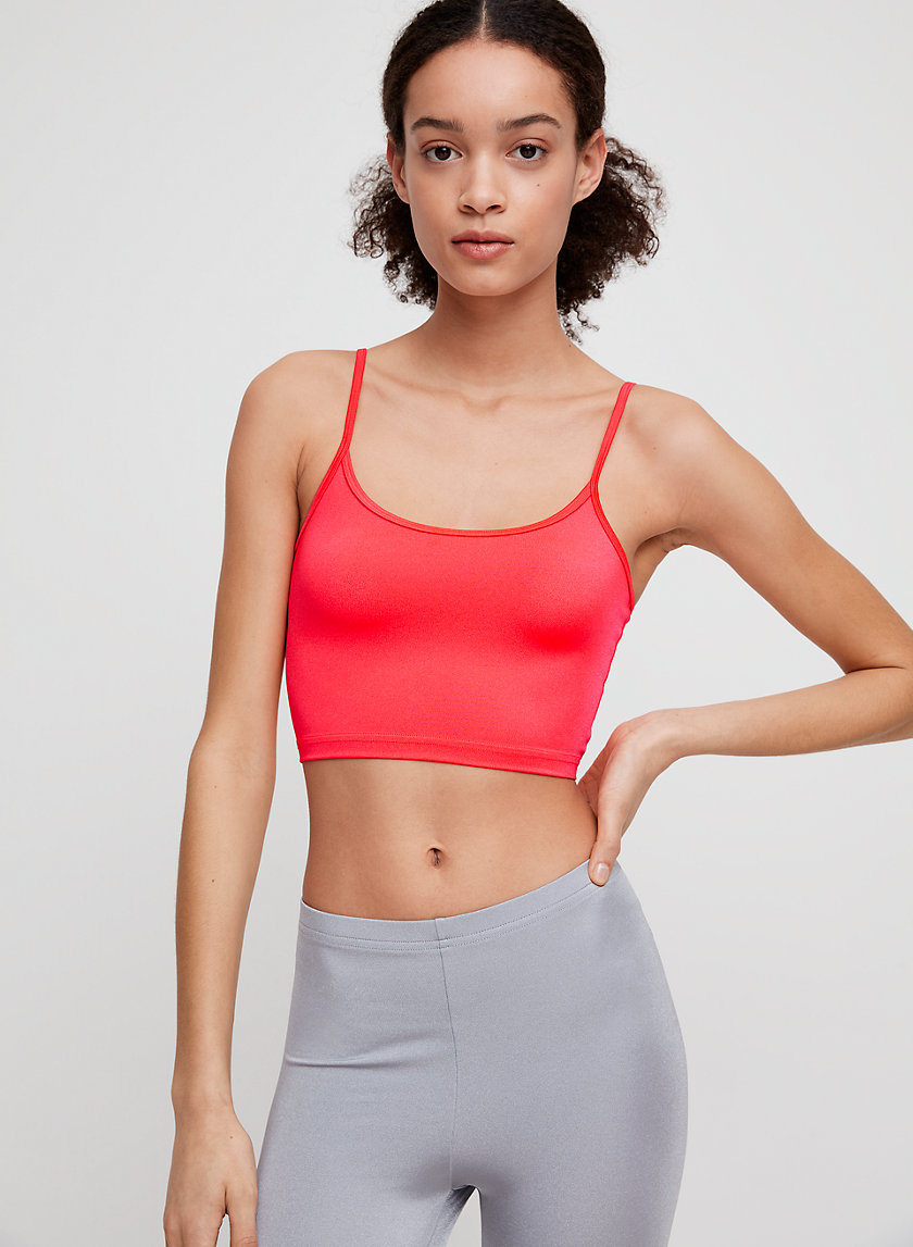 '90S KARELIS TANK - Cropped, nylon tank top '90S KARELIS TANK - Cropped, nylon tank top