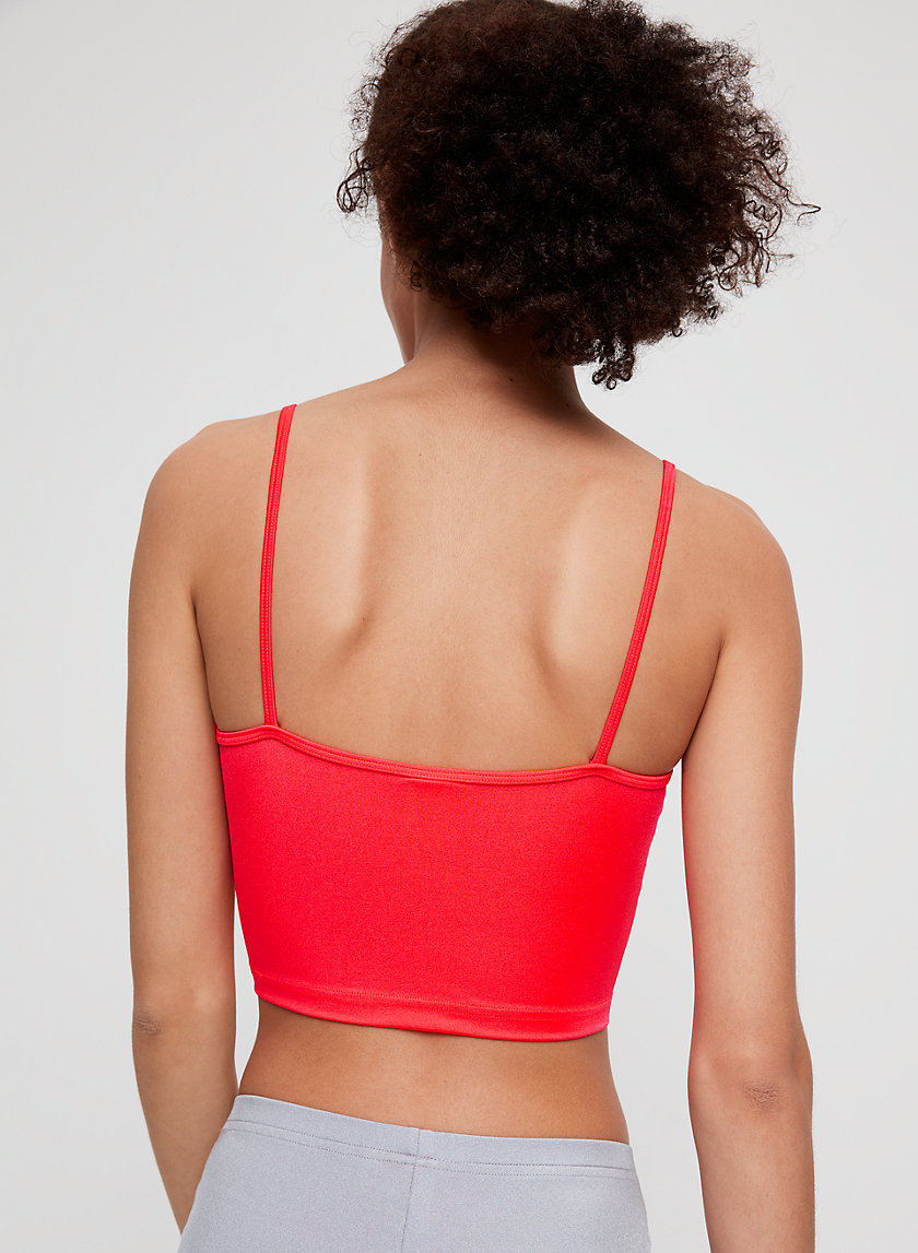 '90S KARELIS TANK - Cropped, nylon tank top '90S KARELIS TANK - Cropped, nylon tank top