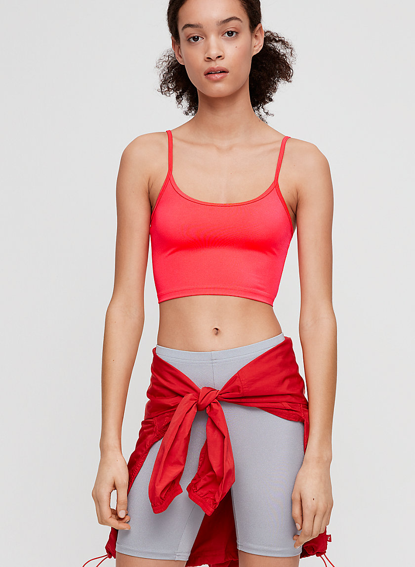 '90S KARELIS TANK - Cropped, nylon tank top '90S KARELIS TANK - Cropped, nylon tank top