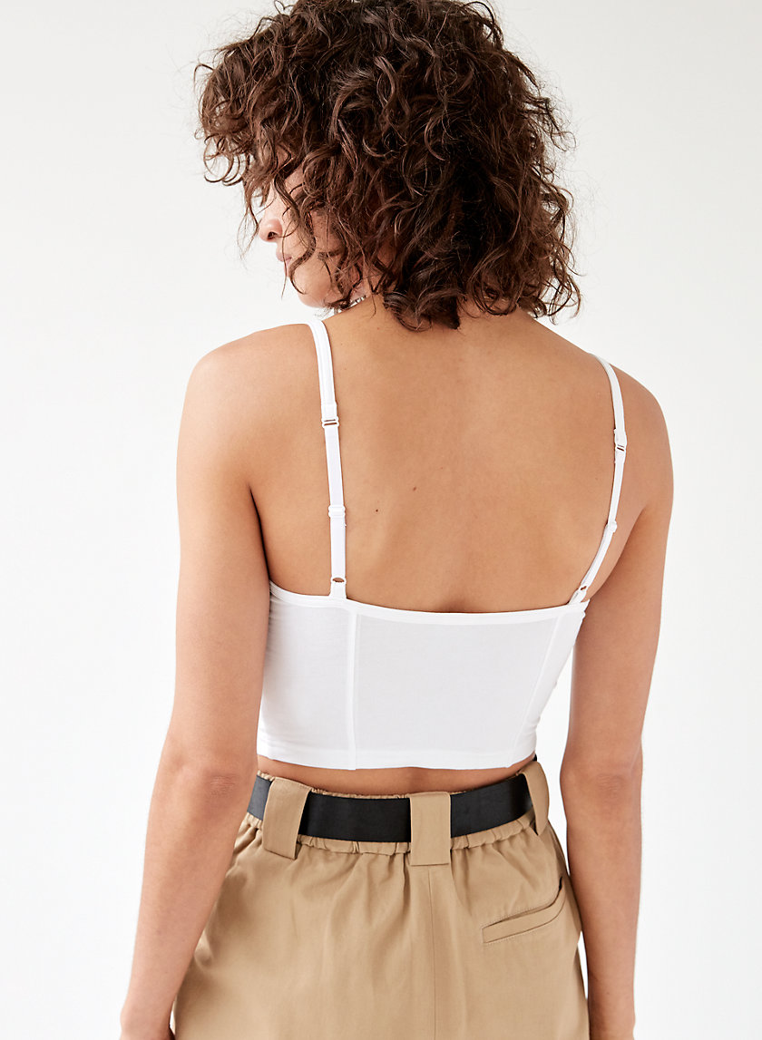 '90S CLAUDIA BUSTIER - Cropped bustier tank '90S CLAUDIA BUSTIER - Cropped bustier tank