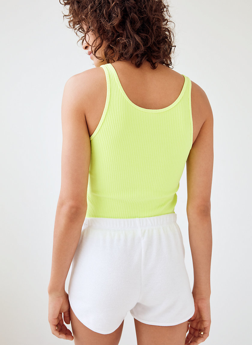 '90S BERGMAN TANK - Ribbed bodycon tank top '90S BERGMAN TANK - Ribbed bodycon tank top