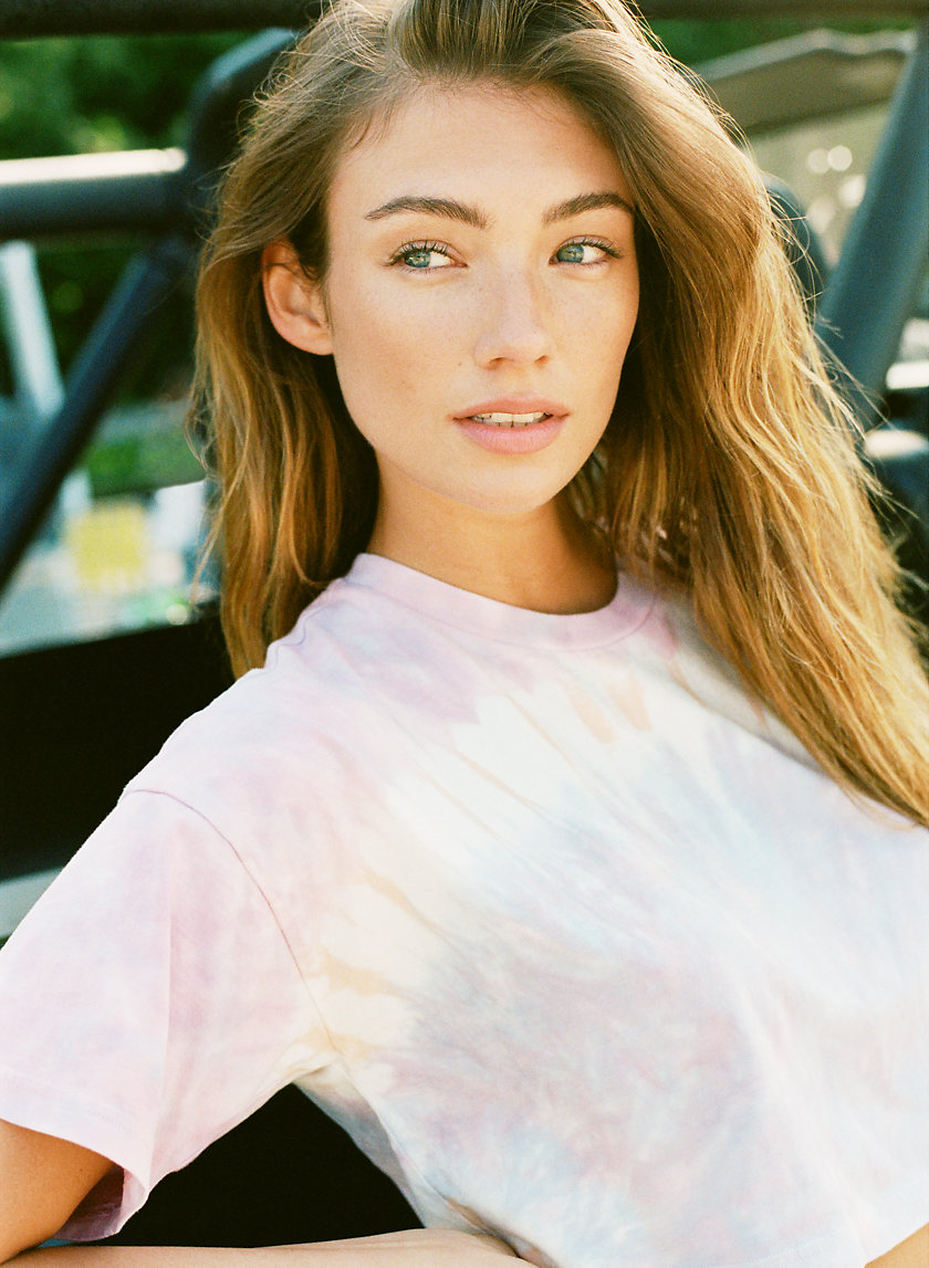 DITMAS CROPPED TOP - Cropped tie-dye T-Shirt DITMAS CROPPED TOP - Cropped tie-dye T-Shirt