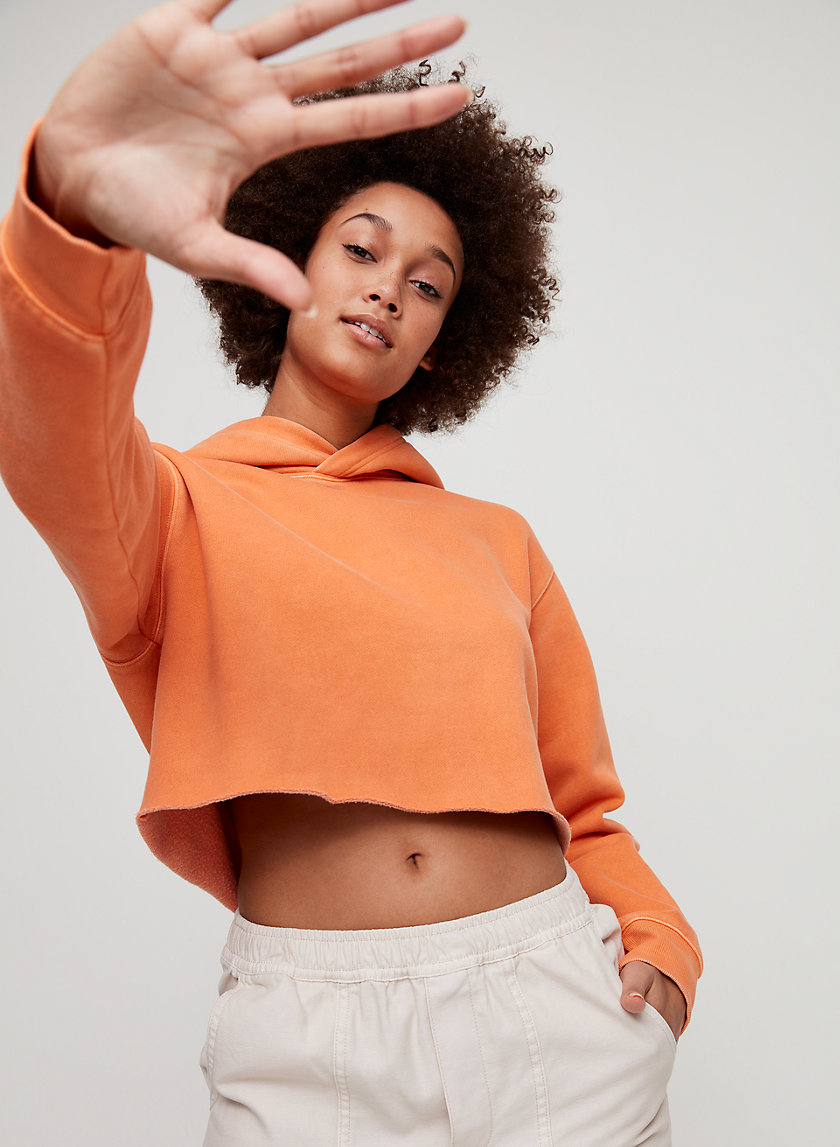 PERFECT HOODIE CROP - Cropped, pullover hoodie PERFECT HOODIE CROP - Cropped, pullover hoodie